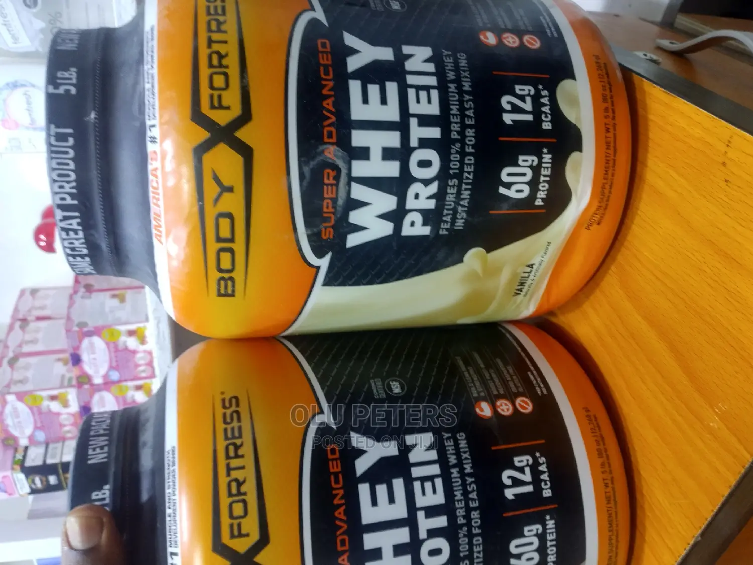 Whey Protein Vanilla Body Fortress 5lbs