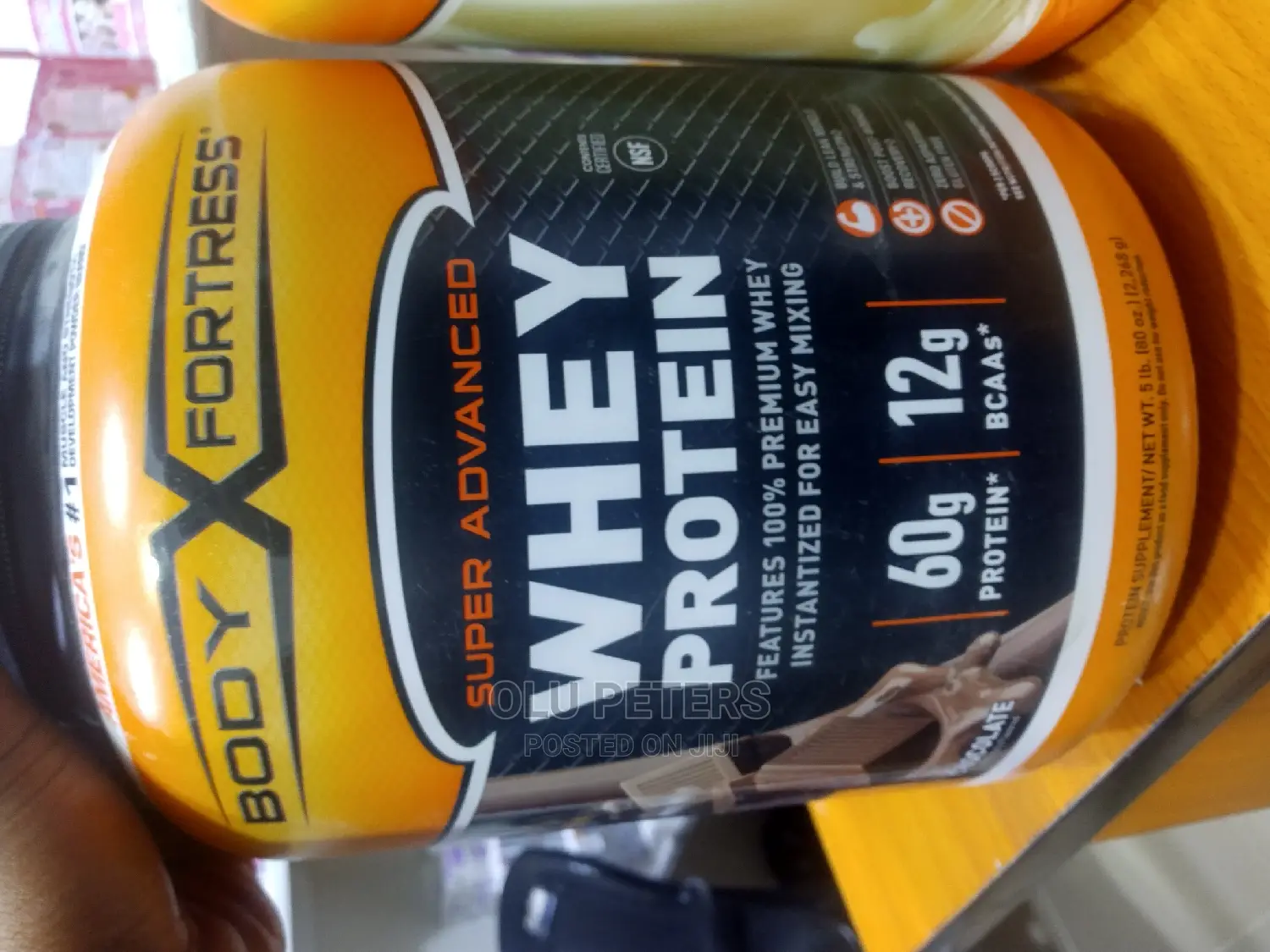 Whey Protein Vanilla Body Fortress 5lbs