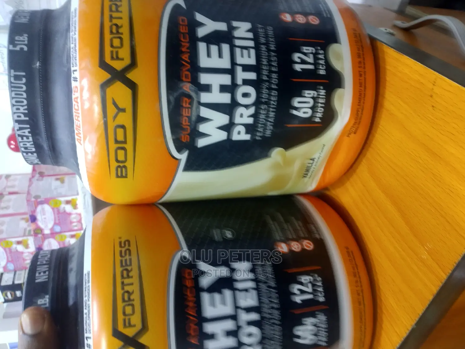 Whey Protein Vanilla Body Fortress 5lbs