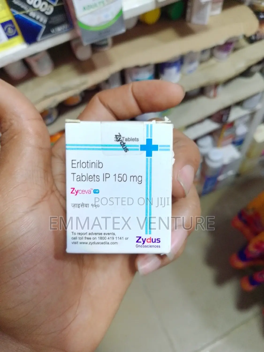 Erlotinib 150mg Tablet (Erlonat )