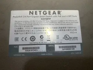 NETGEAR Prosafe 24ports Gigabit Smart Switch With Poe