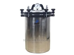 Portable Autoclave 8 Liter With Warranty Card Laboratory
