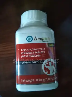 Longrich Milky Chewable Calcium/Iron/Zinc (New Calcium)