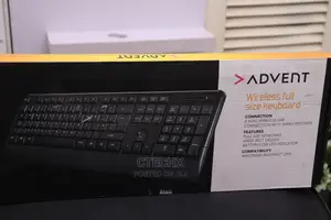 Advent AKBWL15 Wireless Full-Size Multi-Media Hot Keys .