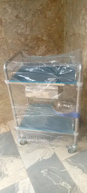 High Quality Stainless Steel Patient Trolley for Hospital