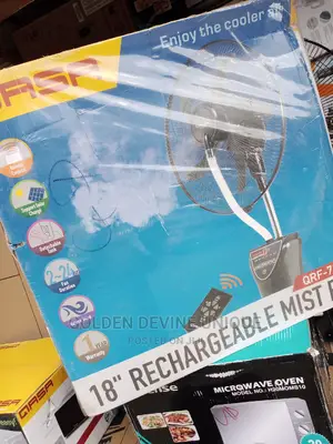 Qasa Rechargeable Mist Fan
