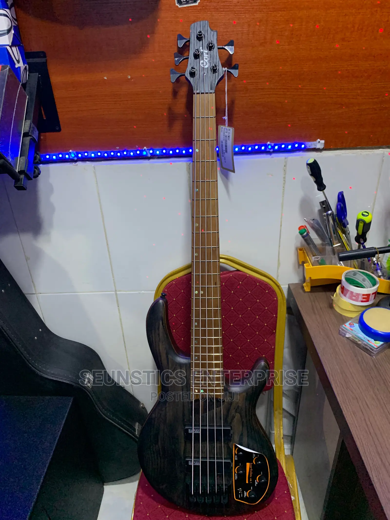 Quality Cort B5 Element Active Five String Bass Guitar