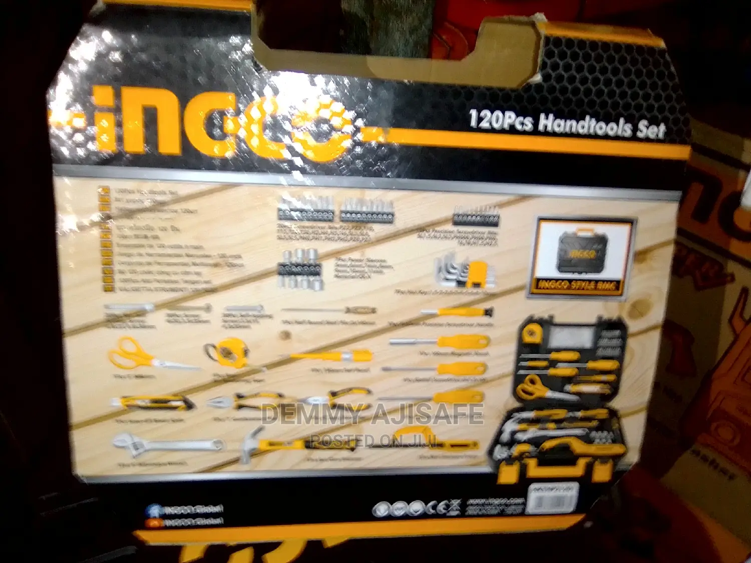 120pcs Hand Tools Set
