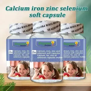 Calcium, Iron, Zinc and Selenium Soft Capsule for Kids