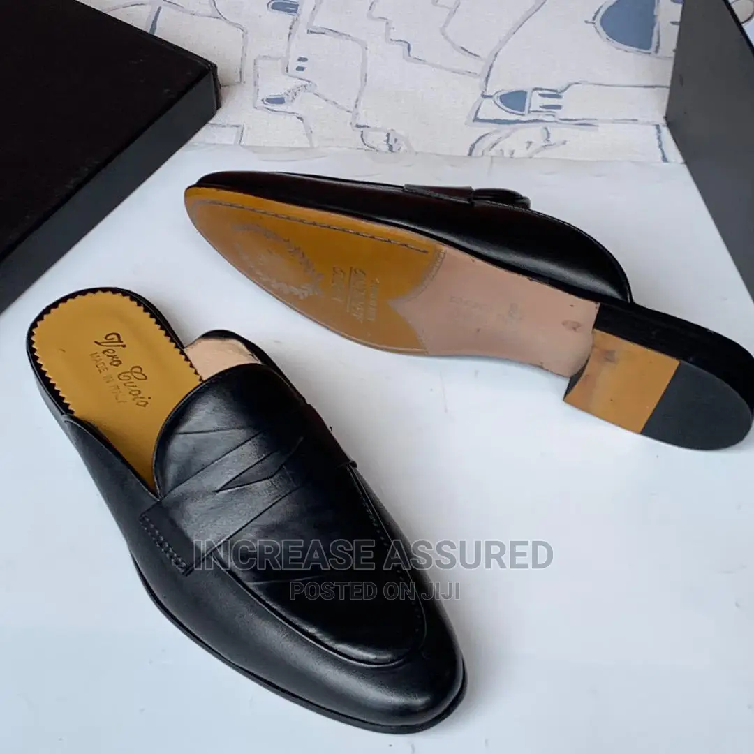 Italian Leather Half Shoes