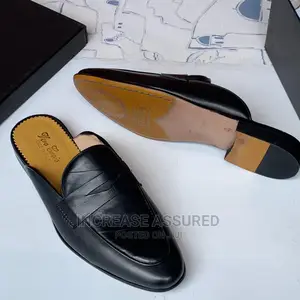 Italian Leather Half Shoes