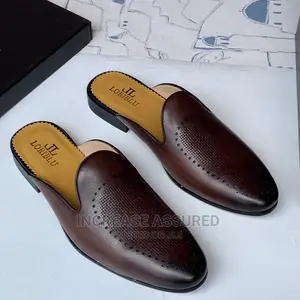 Italian Leather Half Shoes