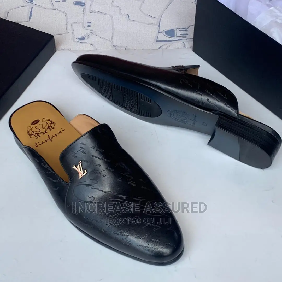 Italian Leather Half Shoes