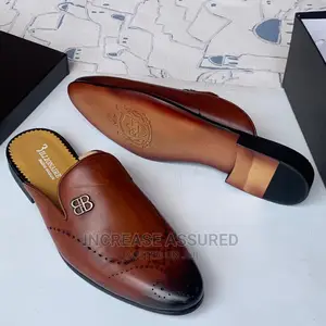 Italian Leather Half Shoes