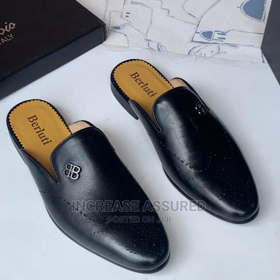 Italian Leather Half Shoes