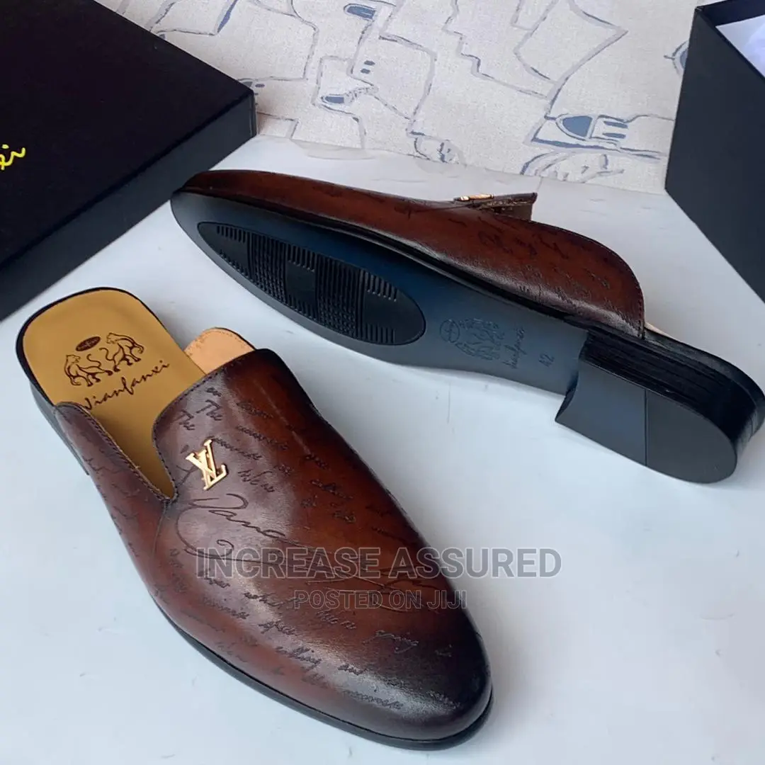 Italian Leather Half Shoes