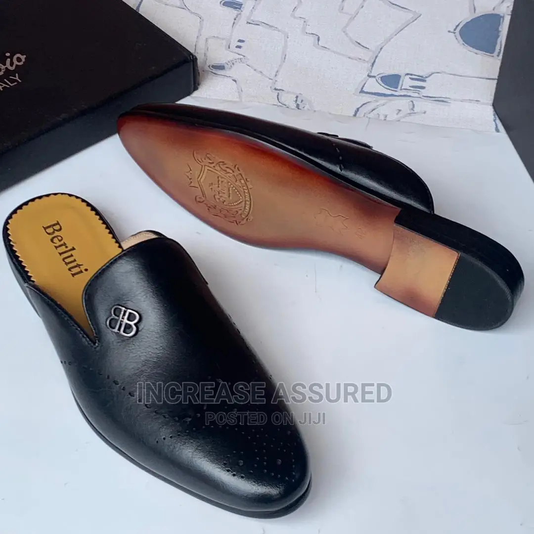Italian Leather Half Shoes