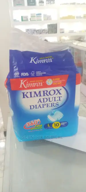 Adult Diapers, Extra Large, Waist