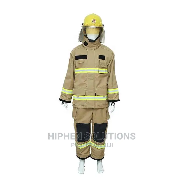 High Visibility Safety Fire Fighter Uniform