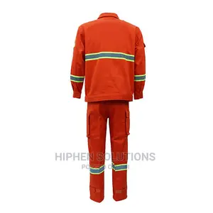 Strong Fabric Safety Fire Fighter Uniform
