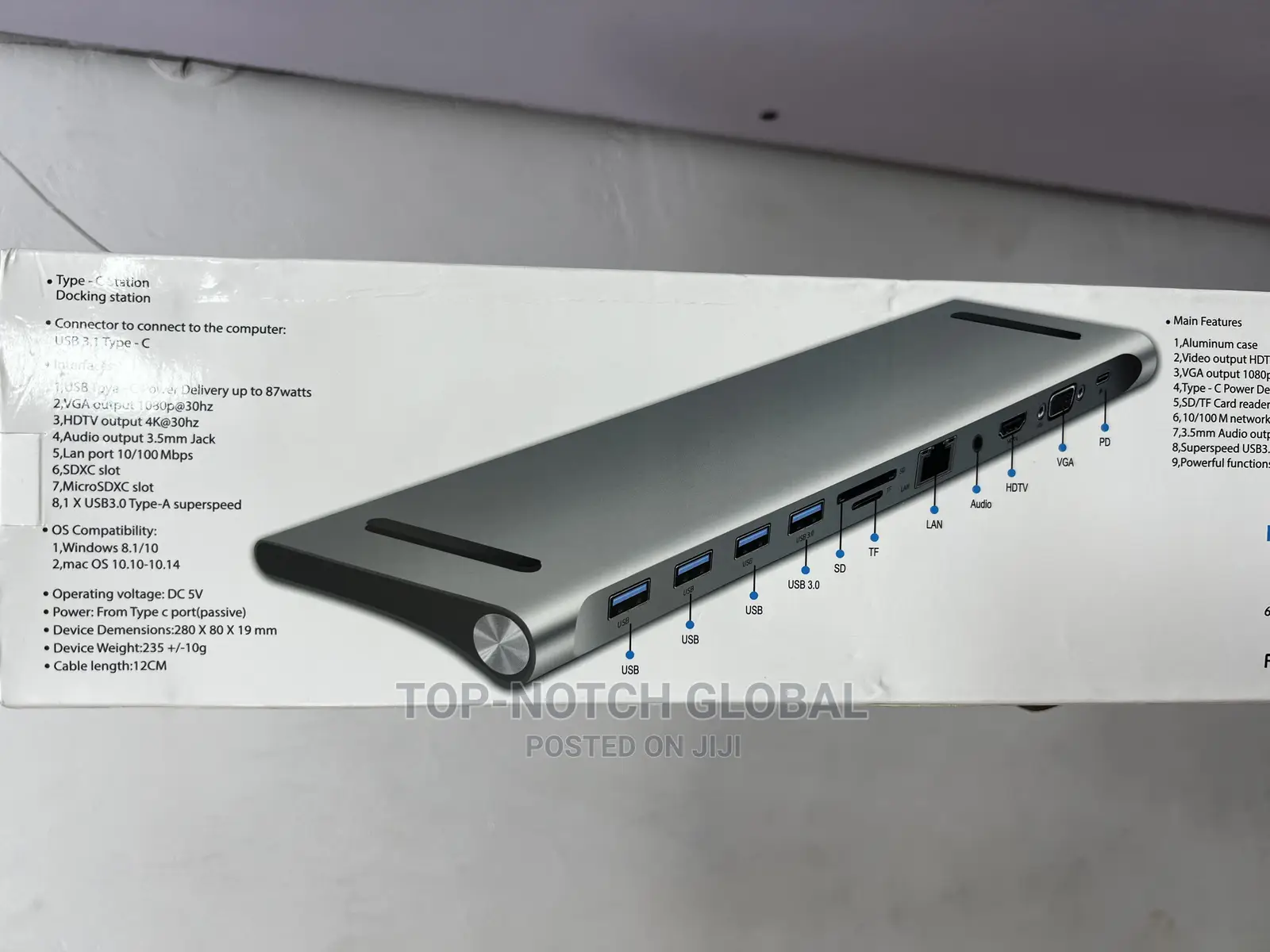 Type C Dock Station 11 In 1