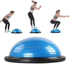 Thickened Anti Slip Yoga Balance Ball With Pump Half Balanc
