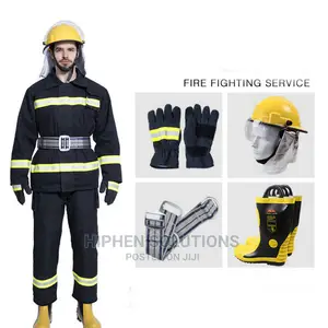 Improved Style Safety Fire Fighter Uniform