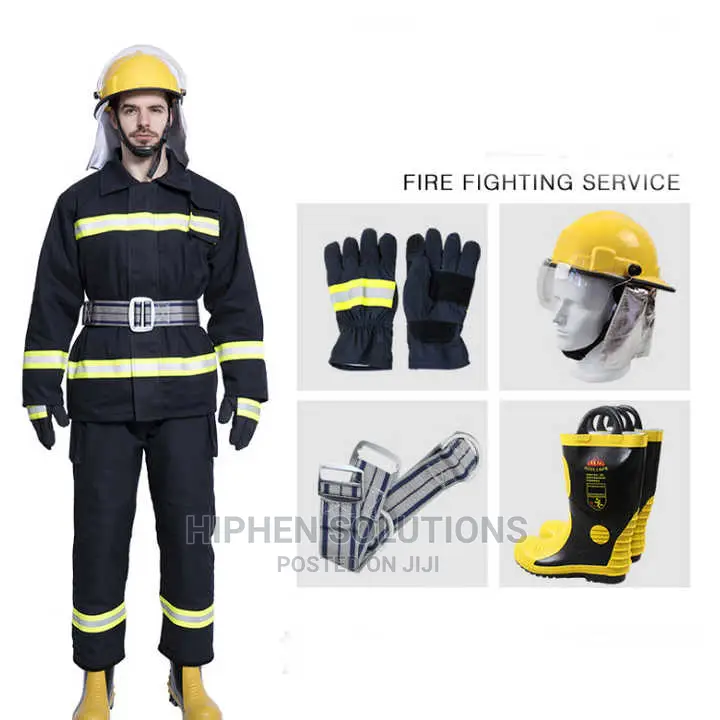 Improved Style Safety Fire Fighter Uniform