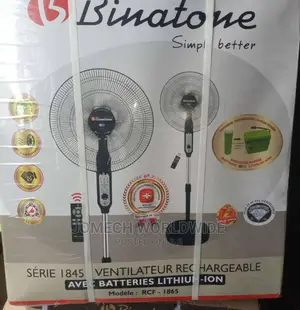 Binatone Rechargeable Fan 18"