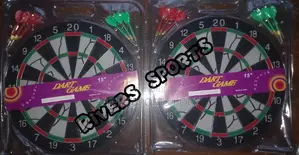Dart Board Game With 6 Darts