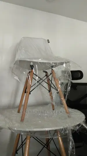 A White Dining Chair