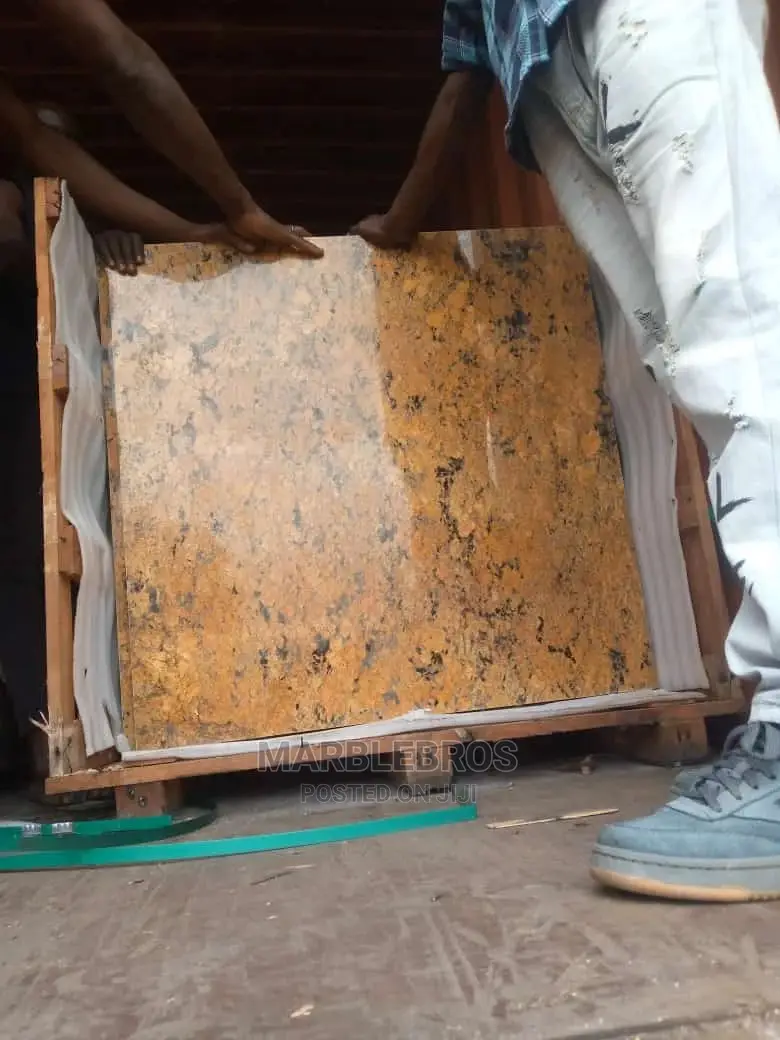 Forest Gold Granite Stainless Finishing