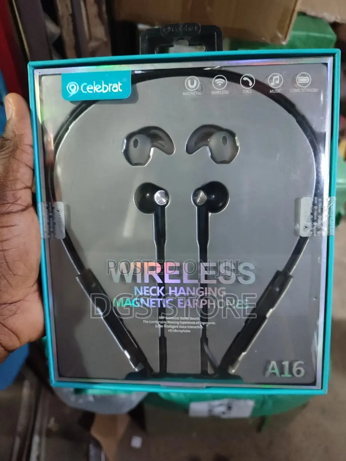 Celebrat Wireless A16 Headphone