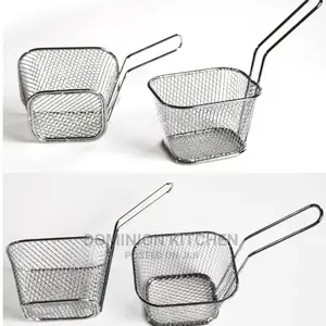 Basket Portable Stainless Steel Chips Mini