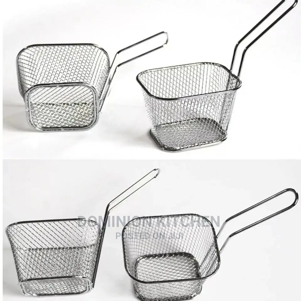 Basket Portable Stainless Steel Chips Mini