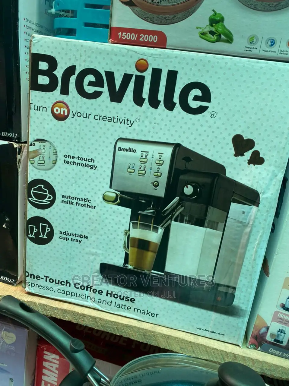 Breville Great Coffee Maker,Soft Touch Anti-Rust Body