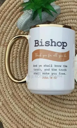 15oz Sublimation Gold Rim and Handle Mug