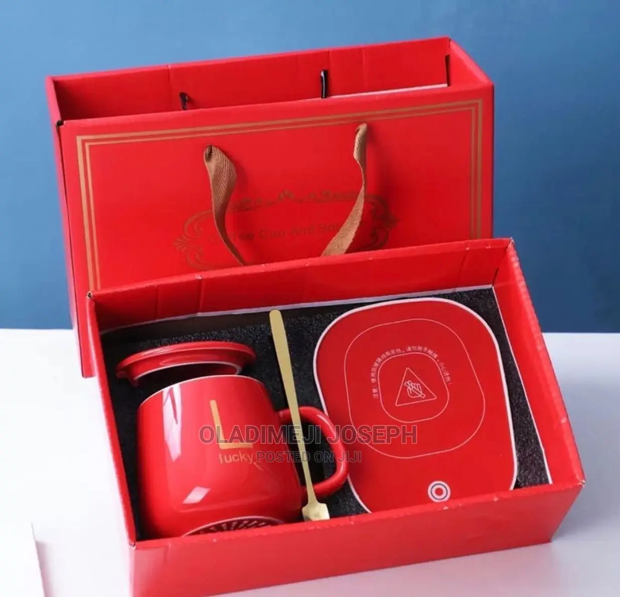 Tea Mug With Electric Hot Plate