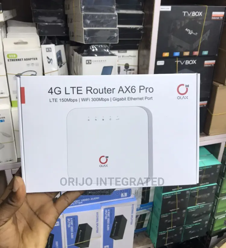 Olax 4G Universal SIM Card Router Ax6 PRO