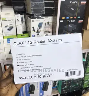 Olax 4G Universal SIM Card Router Ax6 PRO