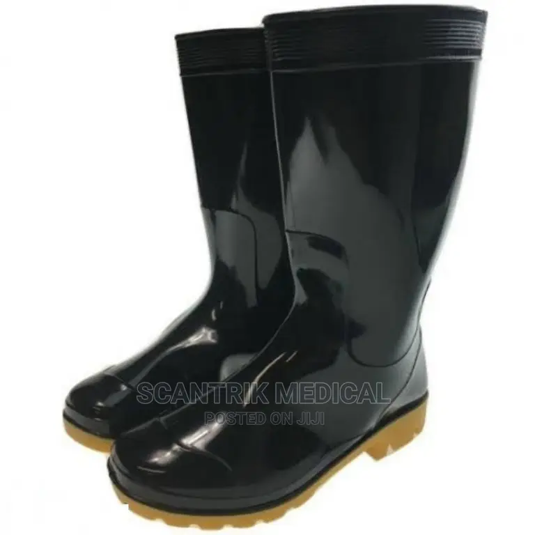Safety Gumboots, Black