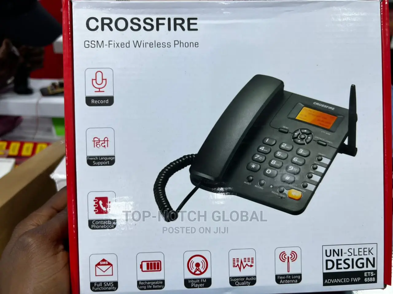 Crossfire GSM-Fixed Wireless Phone