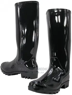 Heavy Duty Waterproof PVC Safety Gumboots With Steel Toe