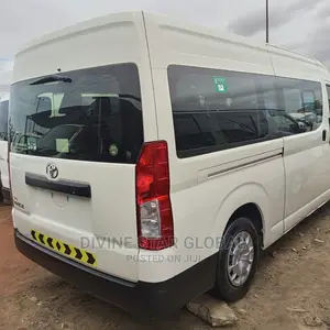 New Toyota HiAce 2021 White