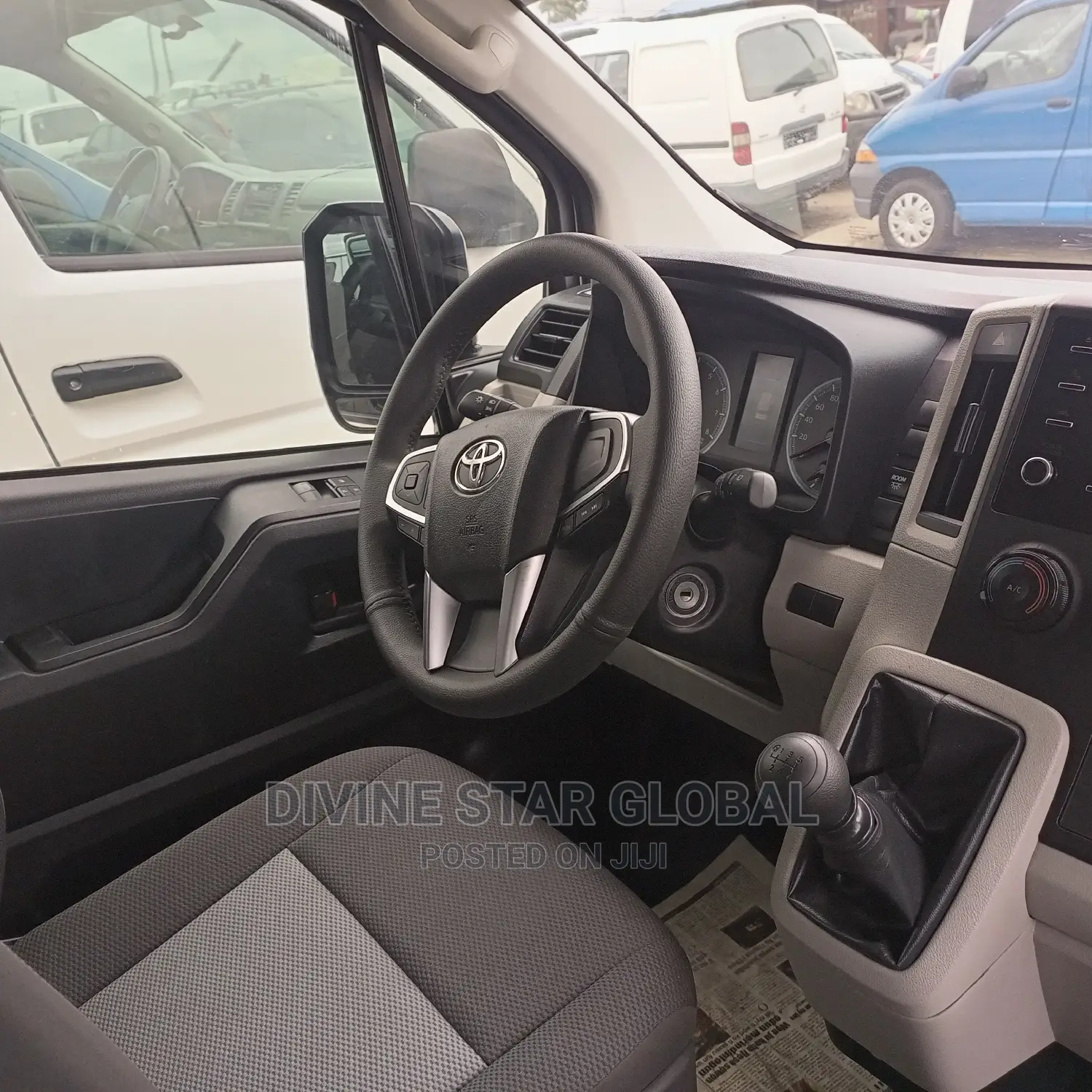New Toyota HiAce 2021 White