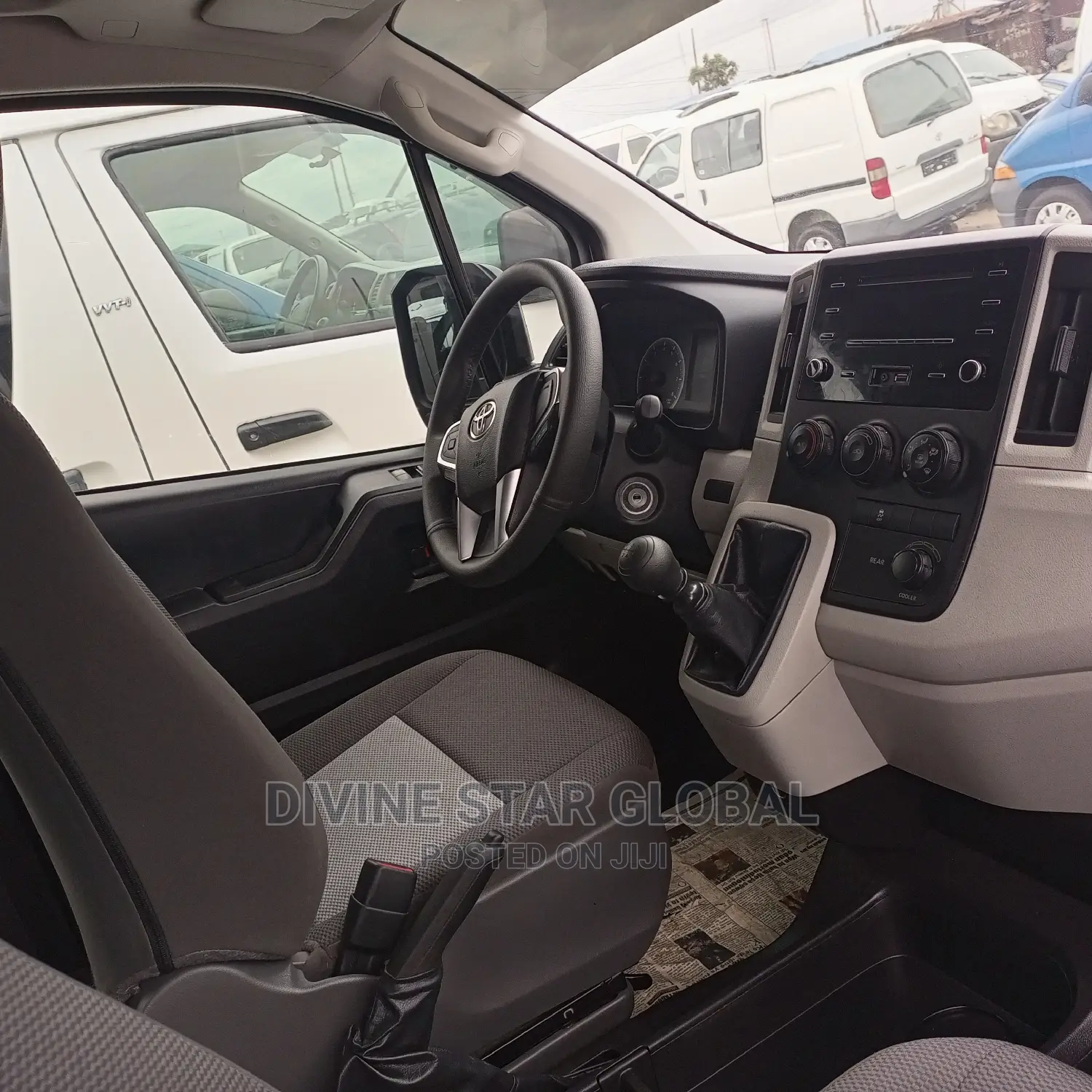 New Toyota HiAce 2021 White