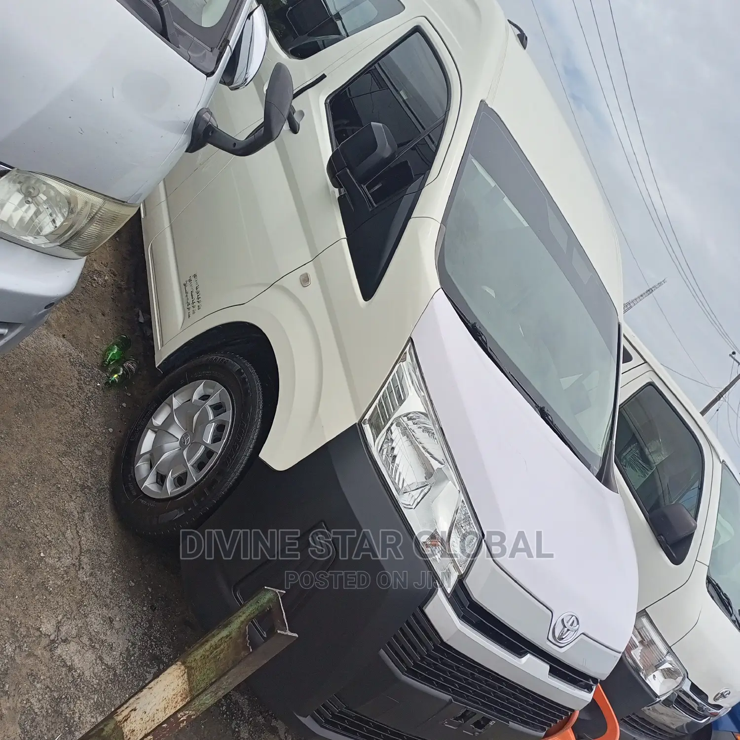 New Toyota HiAce 2021 White