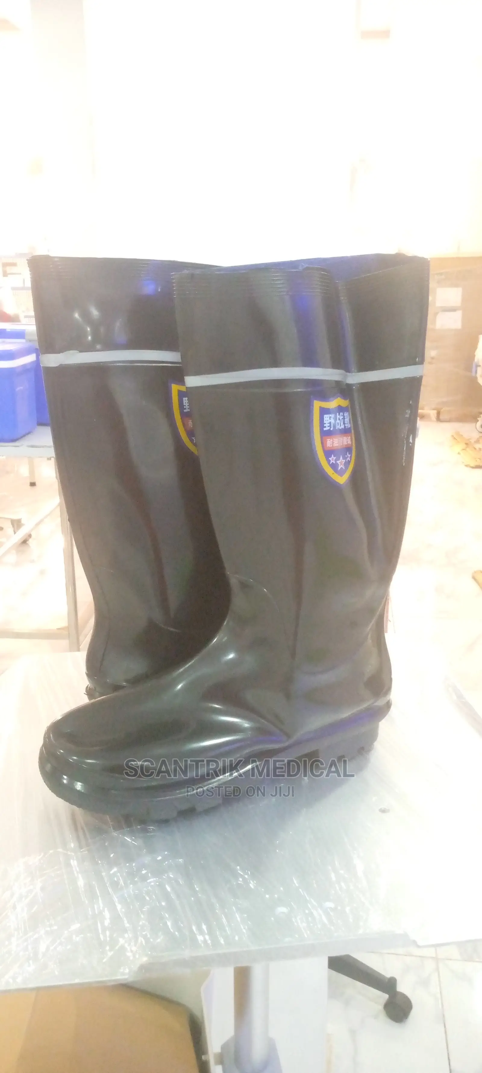Portable Gumboots PVC Safety Rubber Boots