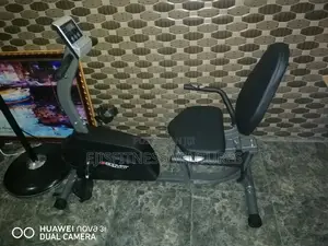 Recumbent Bike With Display Meter