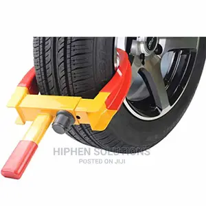 Maximum Visibility Safety Anti Theft Wheel Lock